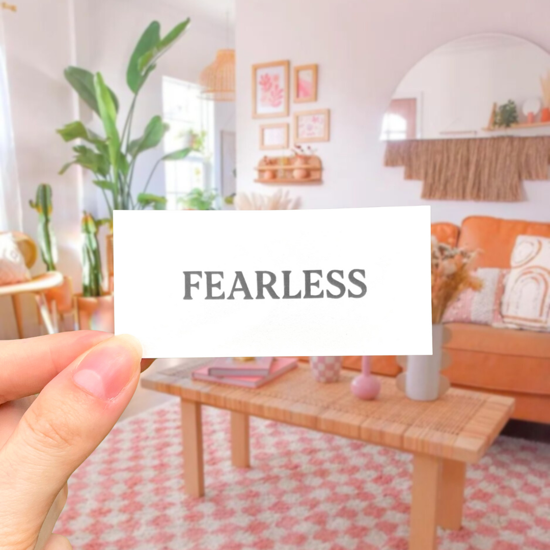 Fearless - Tatouage Éphémère