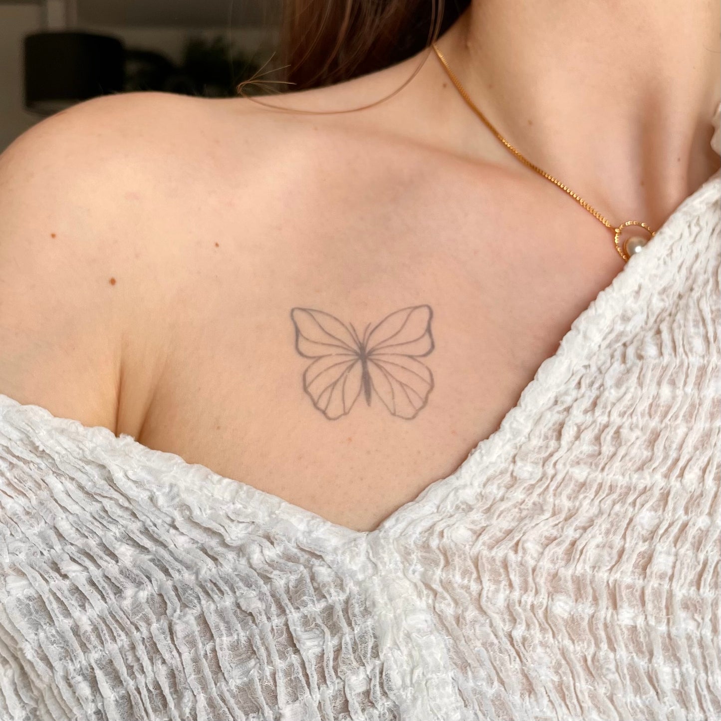 Ezra – Tatouage Papillon