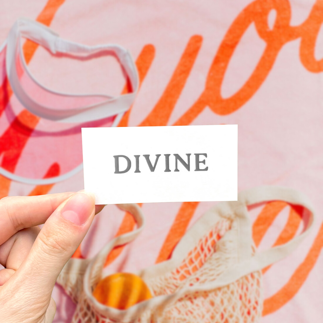 Divine - Tatouage Éphémère