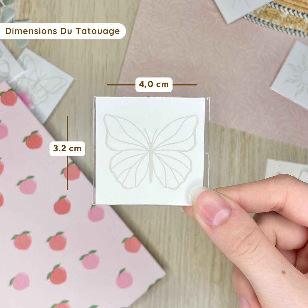 Ezra – Tatouage Papillon