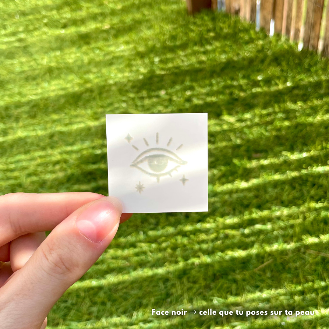 Vision Étoilée - Tatouage Éphémère