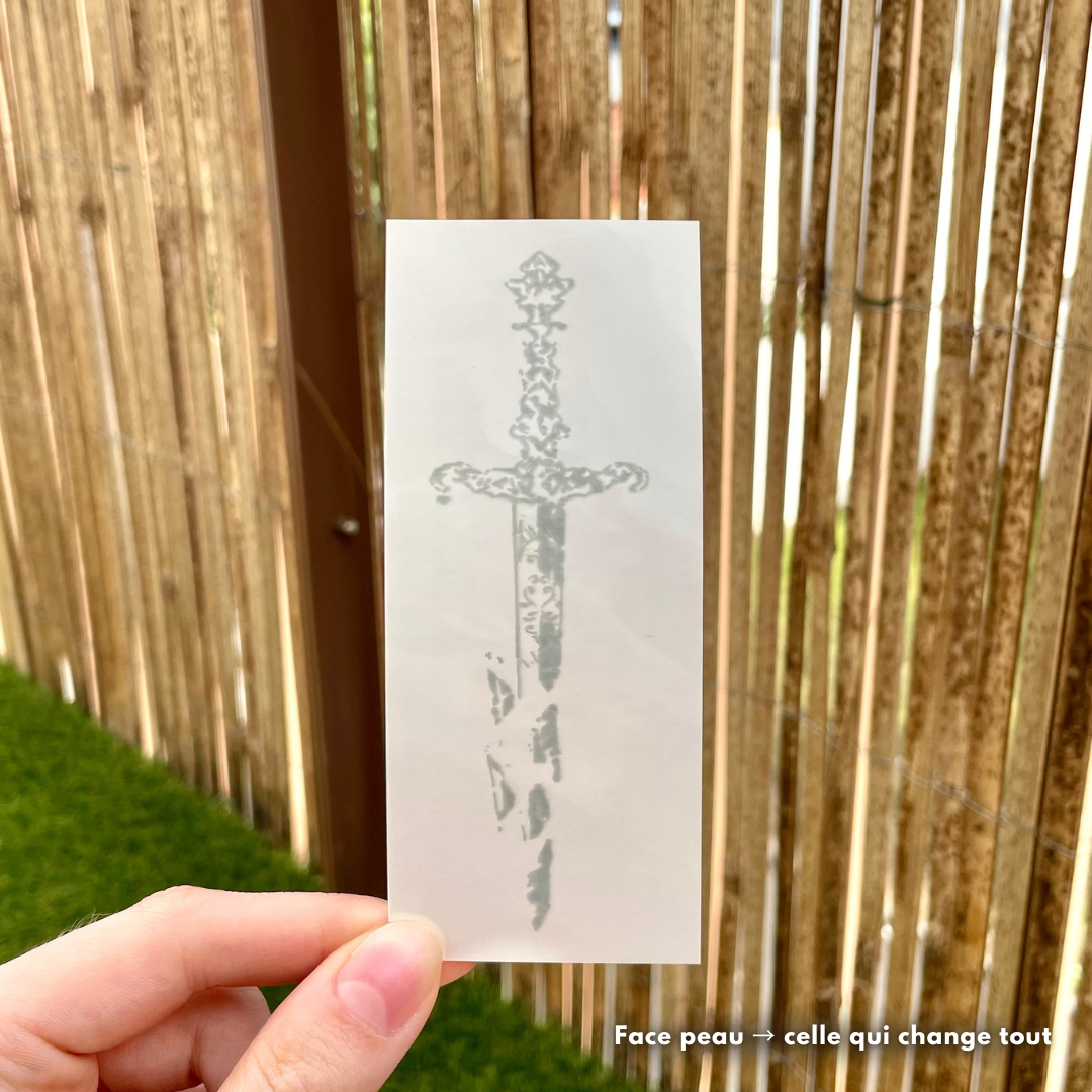 Épée by Histoire Étrange - Tatouage éphémère