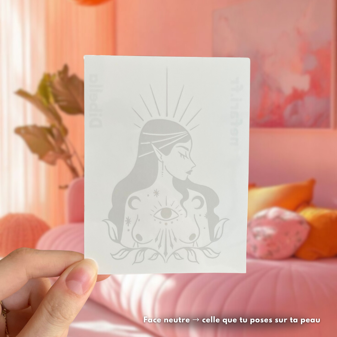 Déesse - Tatouage Éphémère