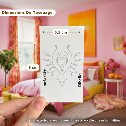 Ornement Enchanté - Tatouage Éphémère