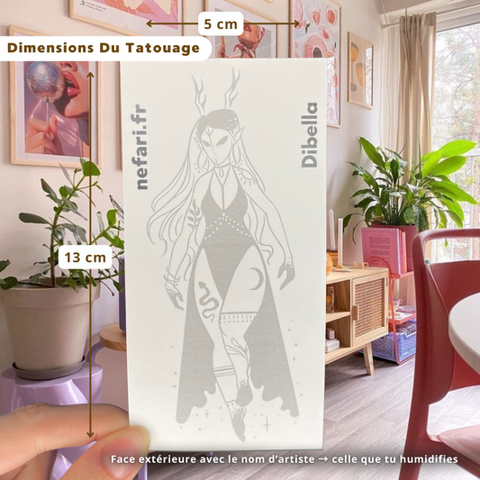 Sorcière - Tatouages Éphémères