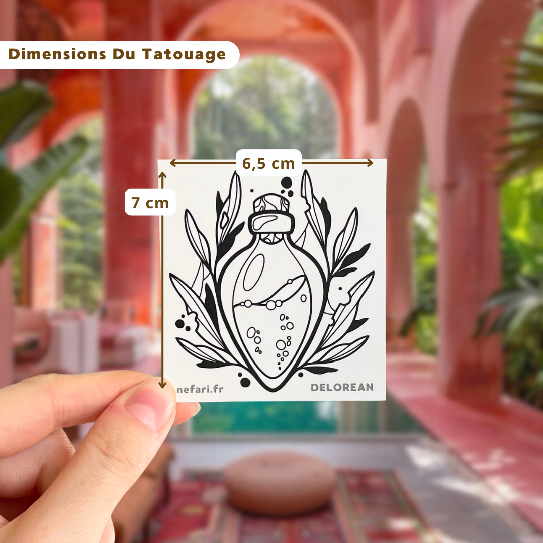 Potion Sauvage - Tatouage Éphémère