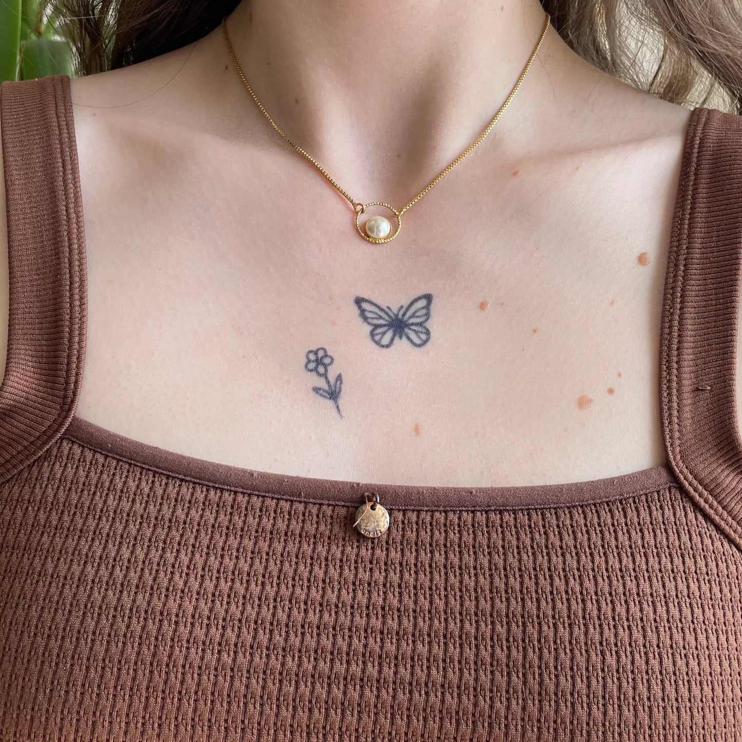 Papillon Sauvage - Tatouage Éphémère