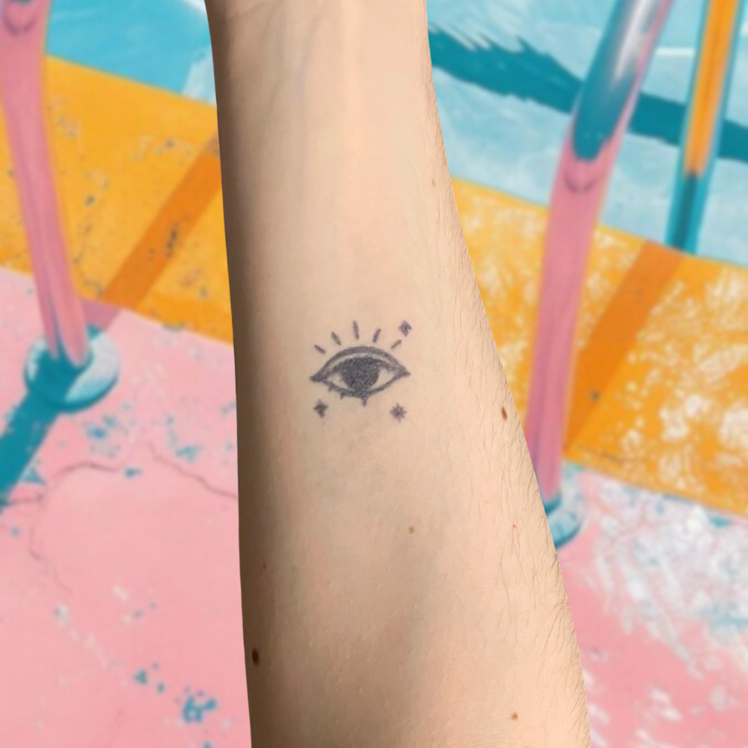 Vision Étoilée - Tatouage Éphémère