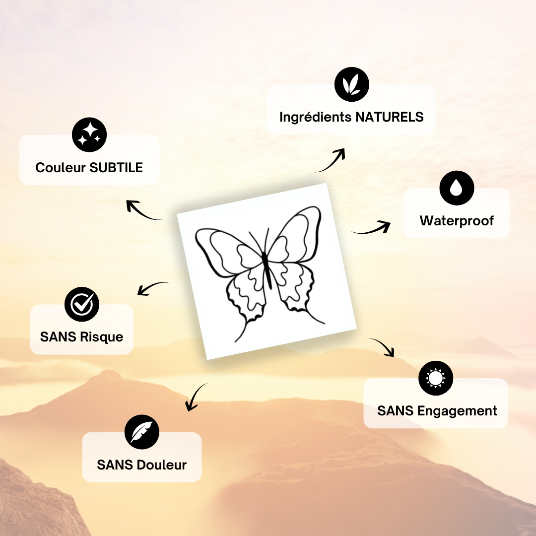 Lyra – Tatouage Papillon