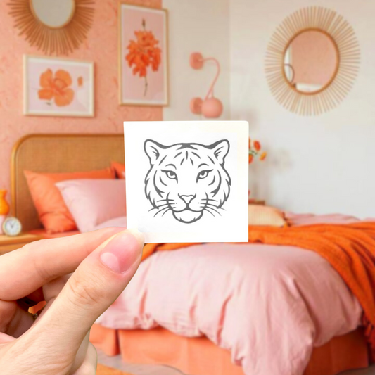 Tigre Intérieur - Tatouage Éphémère