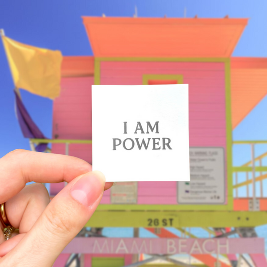 I'm Power - Tatouage Éphémère