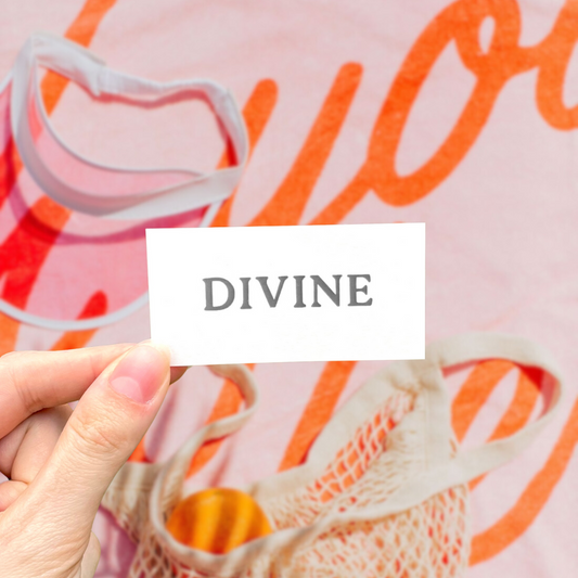 Divine - Tatouage Éphémère