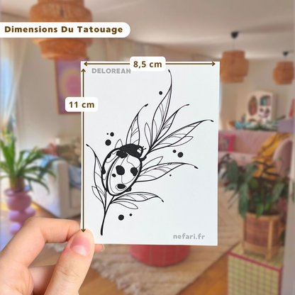 Pack Découverte Delorean I - 3 Tatouages Éphémères