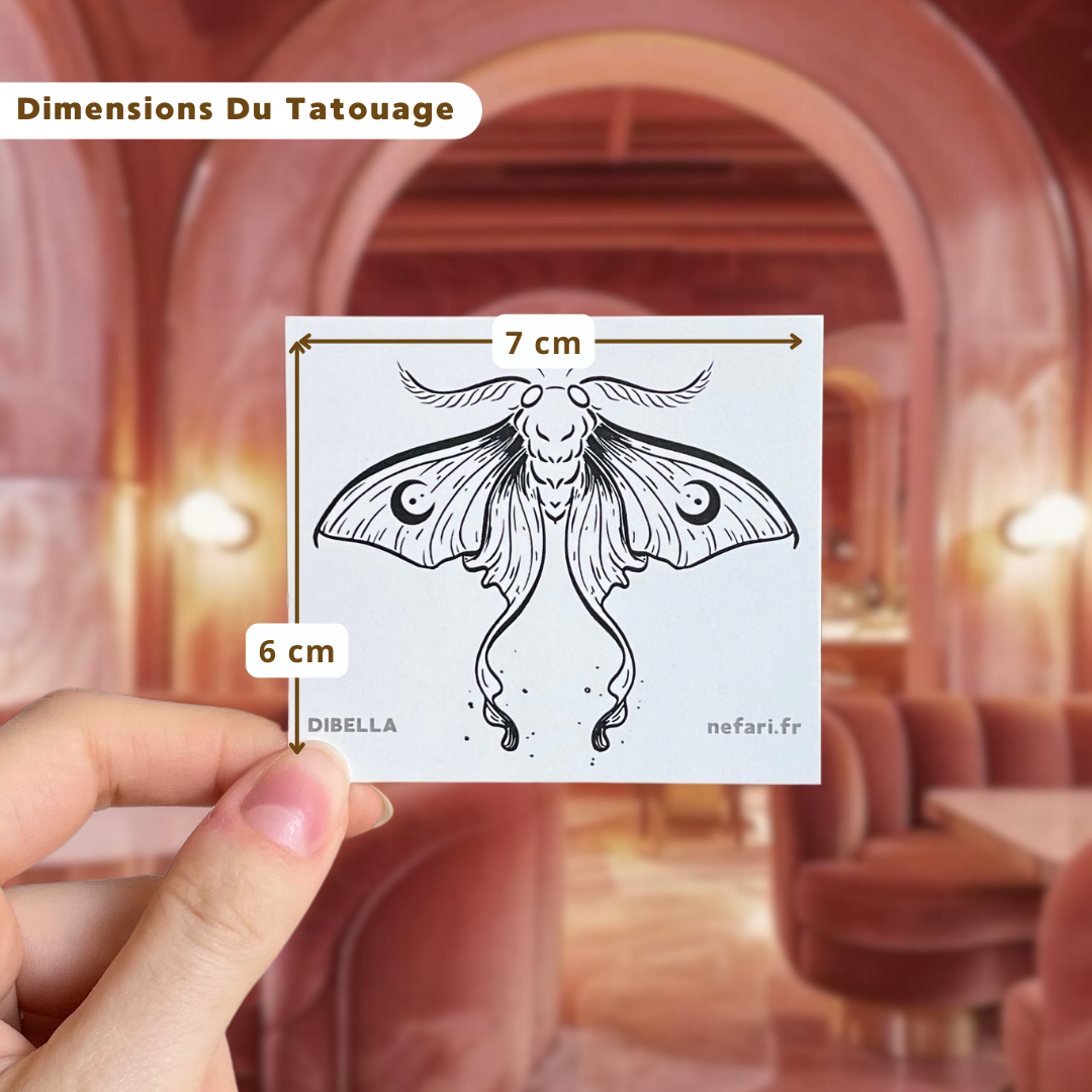 Pack Cadeau Dibella - 5 Tatouages Éphémères