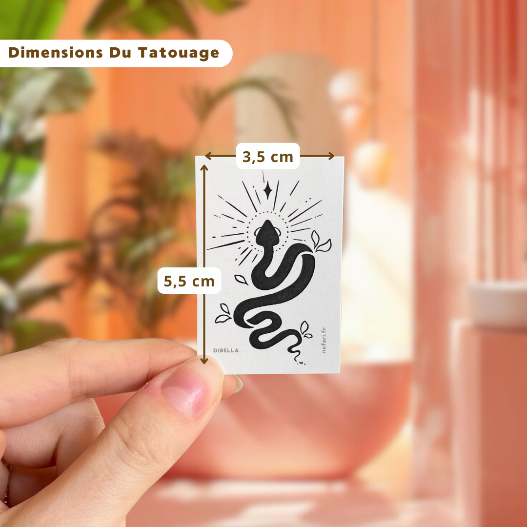 Pack Cadeau Dibella - 5 Tatouages Éphémères