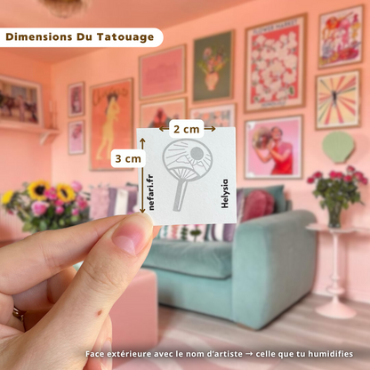 Voyage - Tatouage Éphémère