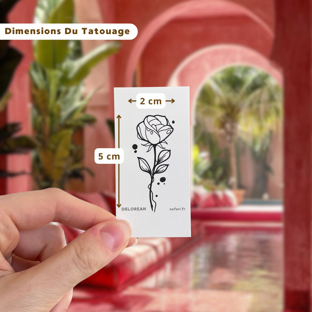 Pack Découverte Delorean II - Tatouages Éphémères