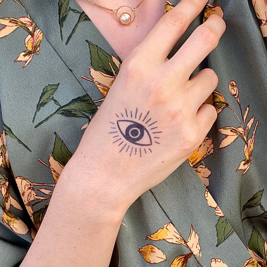 Œil de force - Tatouage Éphémère