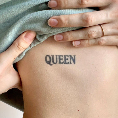 Queen - Tatouage Éphémère