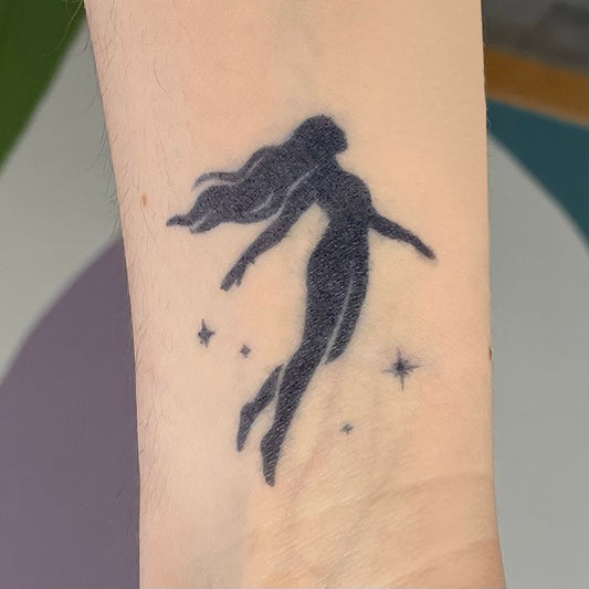 Fille des Étoiles - Tatouage Éphémère