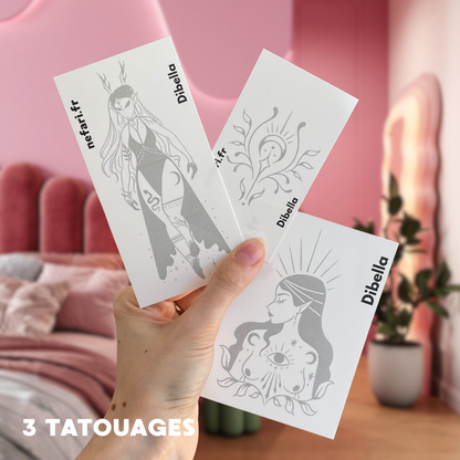 Pack Signature Dibella - Tatouages Éphémères