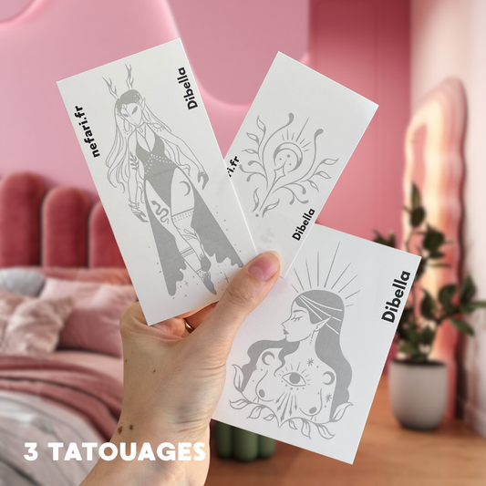 Pack Signature Dibella - Tatouages Éphémères