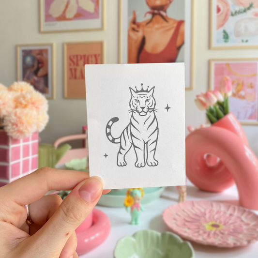 Tigre - Tatouage Éphémère