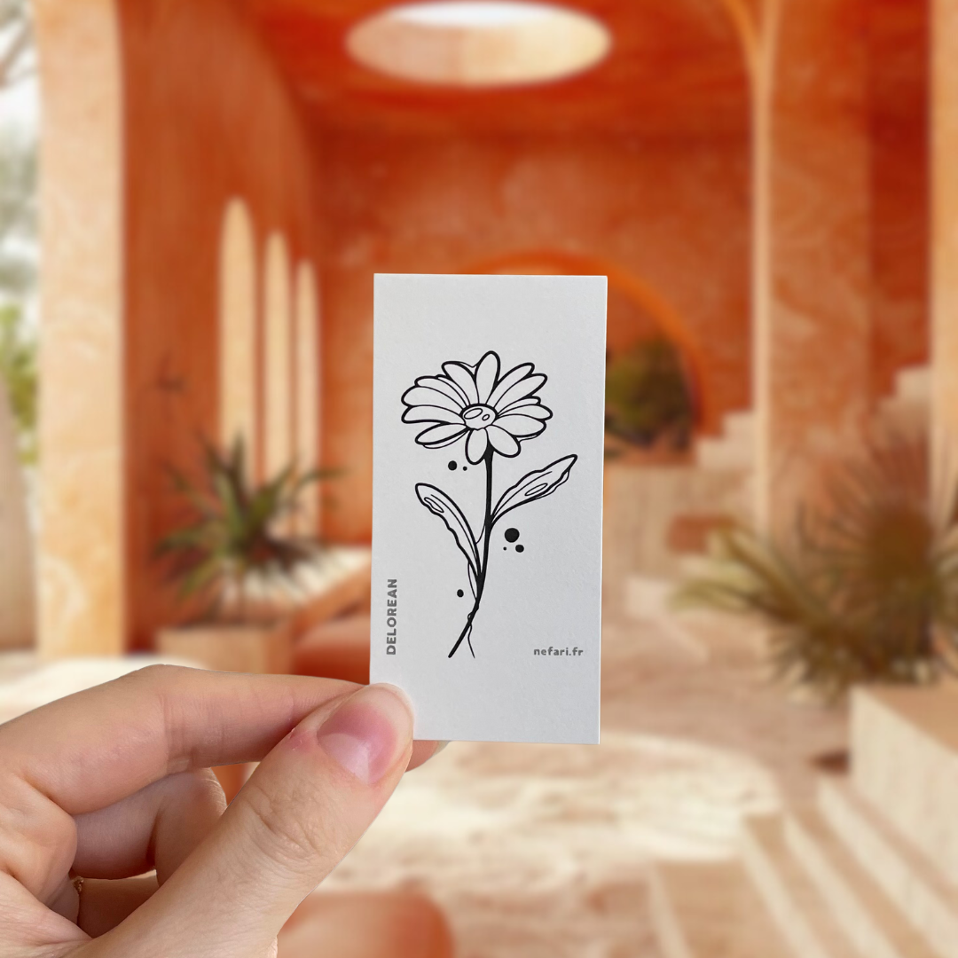 Marguerite - Tatouage Éphémère