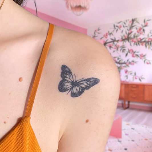 Papillon Extraordinaire - Tatouage Éphémère