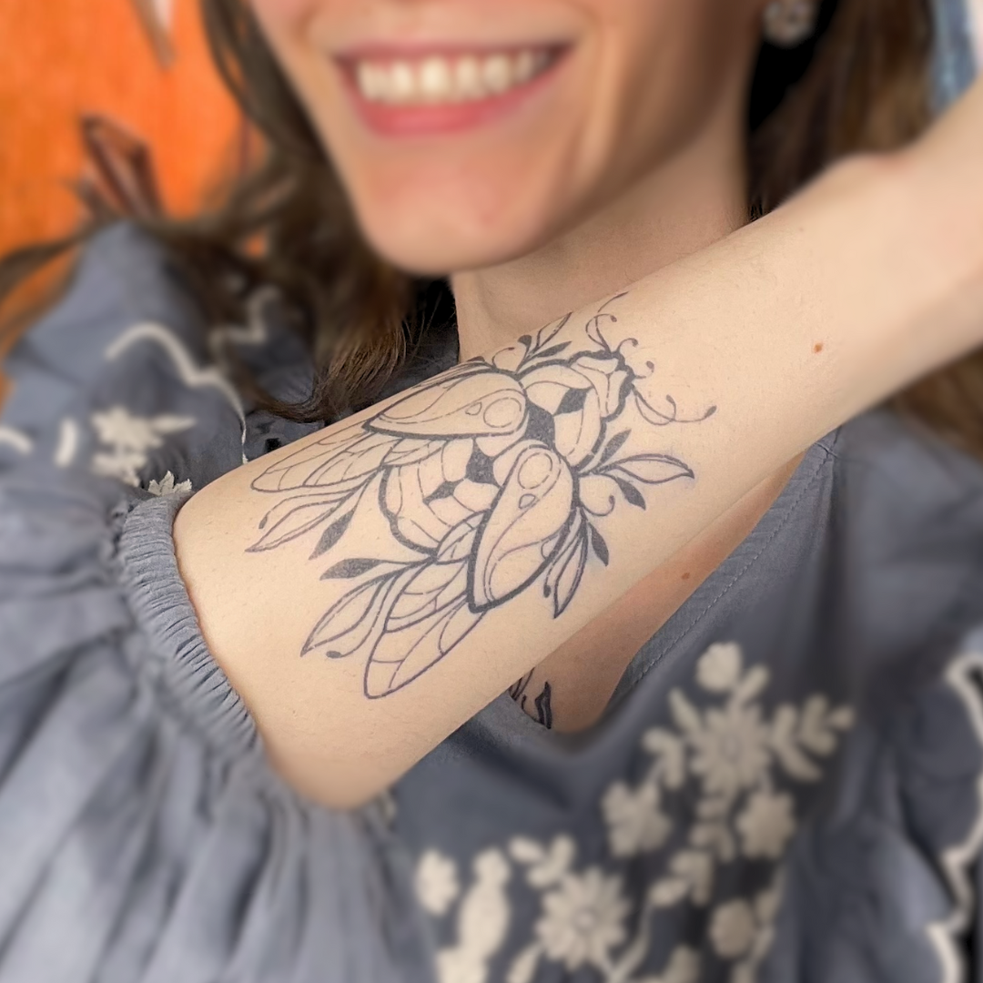 Pack Cadeau Delorean - 7 Tatouages Éphémères