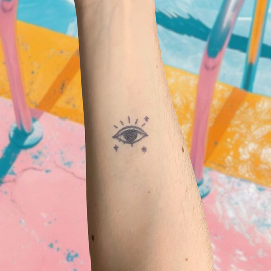 Vision Étoilée - Tatouage Éphémère
