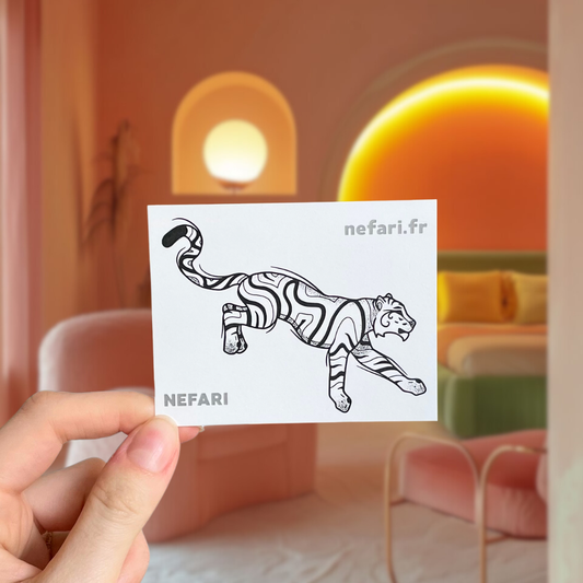 Tigre - Tatouage Éphémère