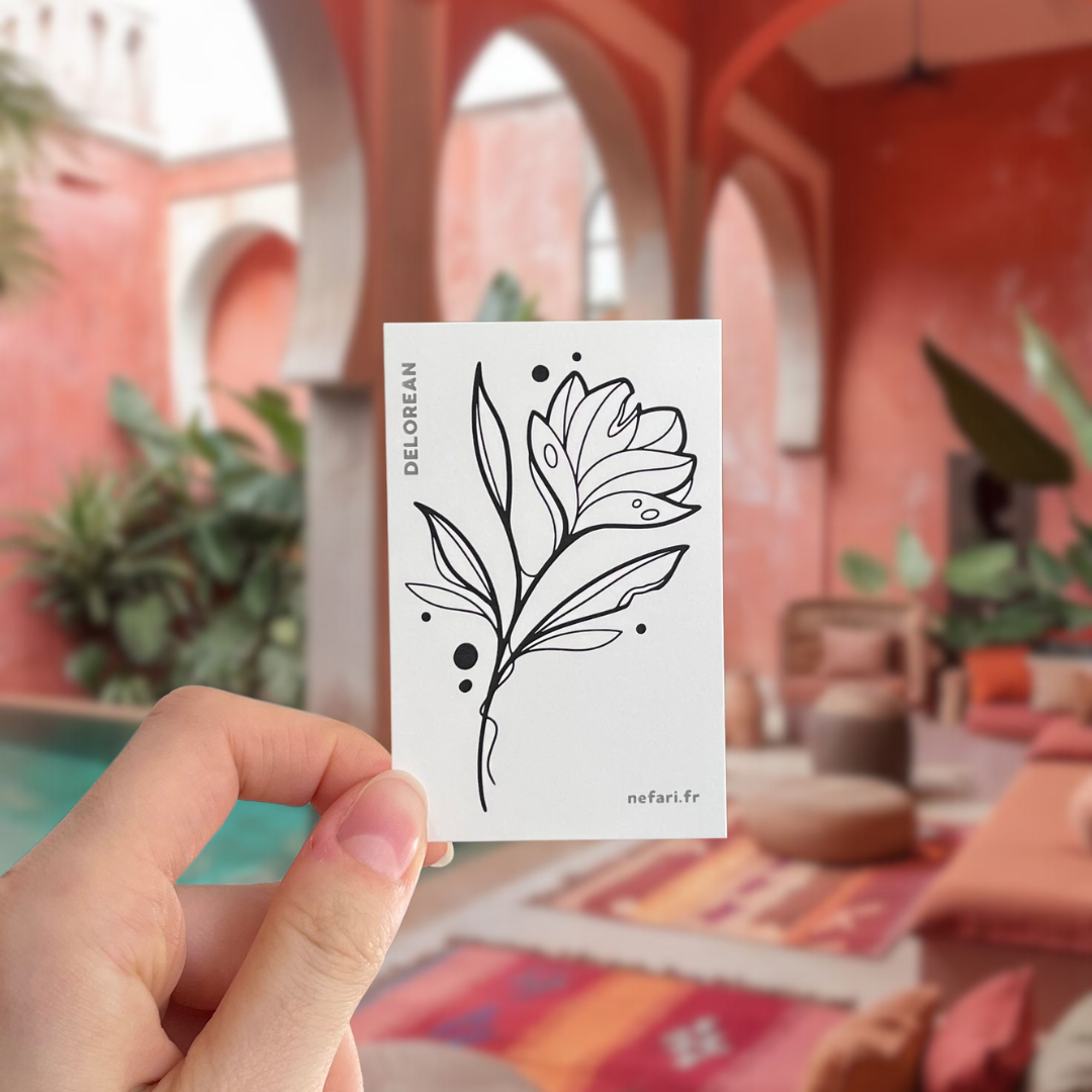 Mystic Leaf - Tatouage Éphémère