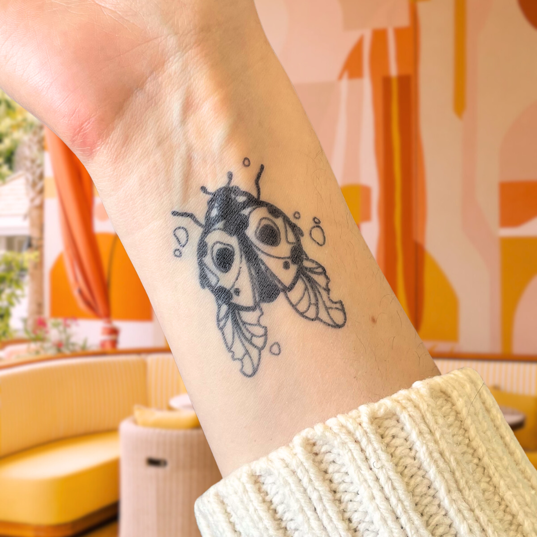 Coccinelle - Tatouage Éphémère