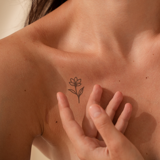 Fleur Libre - Tatouage Éphémère